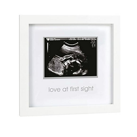 Malden International Designs Shadowbox Silkscreened It was Love at First Sight on the Glass White Picture Frame 3 Option 2-3x4 & 1-4x6 White Malden International Designs Shadowbox Silkscreened It was Love at First Sight on the Glass White Picture Frame 3 Option 2-3x4 & 1-4x6 White